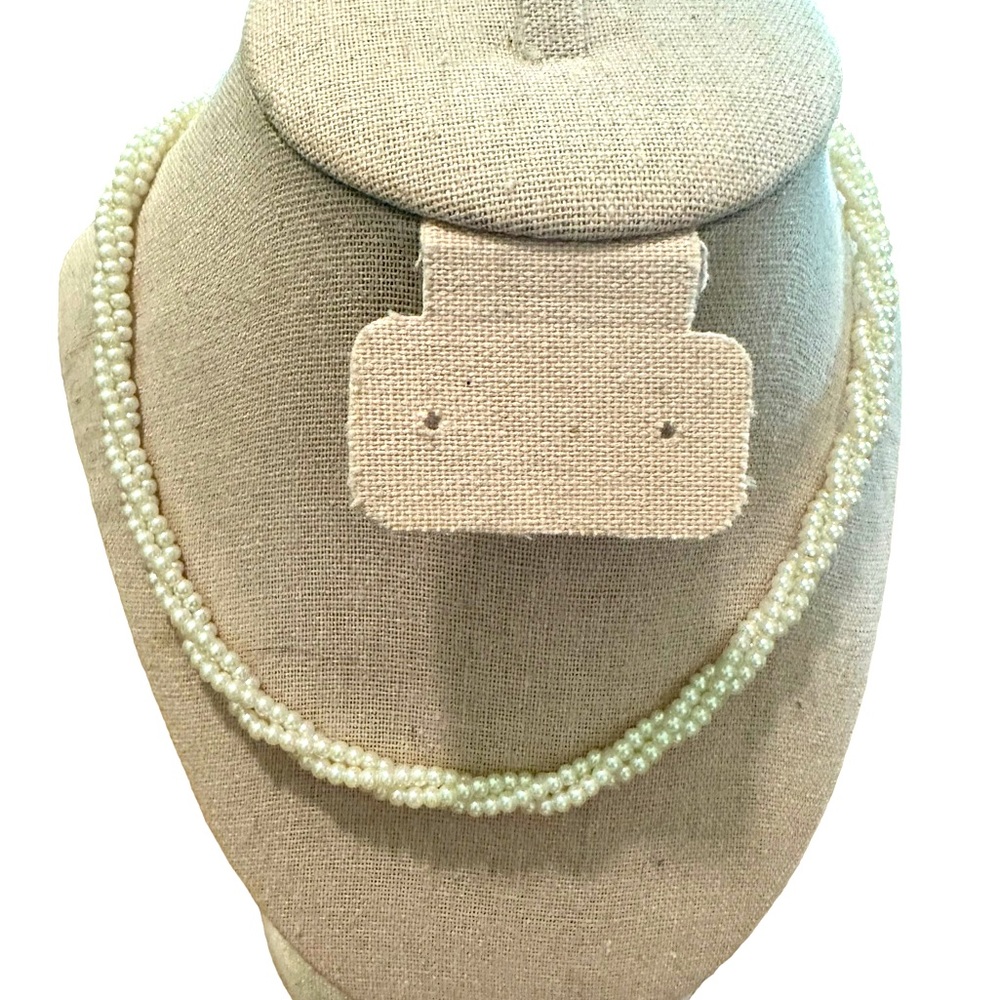 Vintage Gorgeous Pearl Necklace Choker